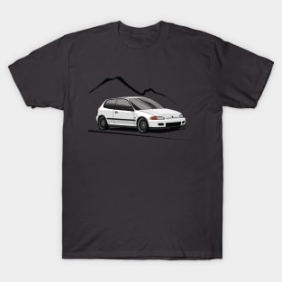 White Civic EG T-Shirt